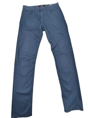 Mavi Zach Straight Leg Men's Slate Blue Pants 34/36 Stretch Twill Jeans Casual